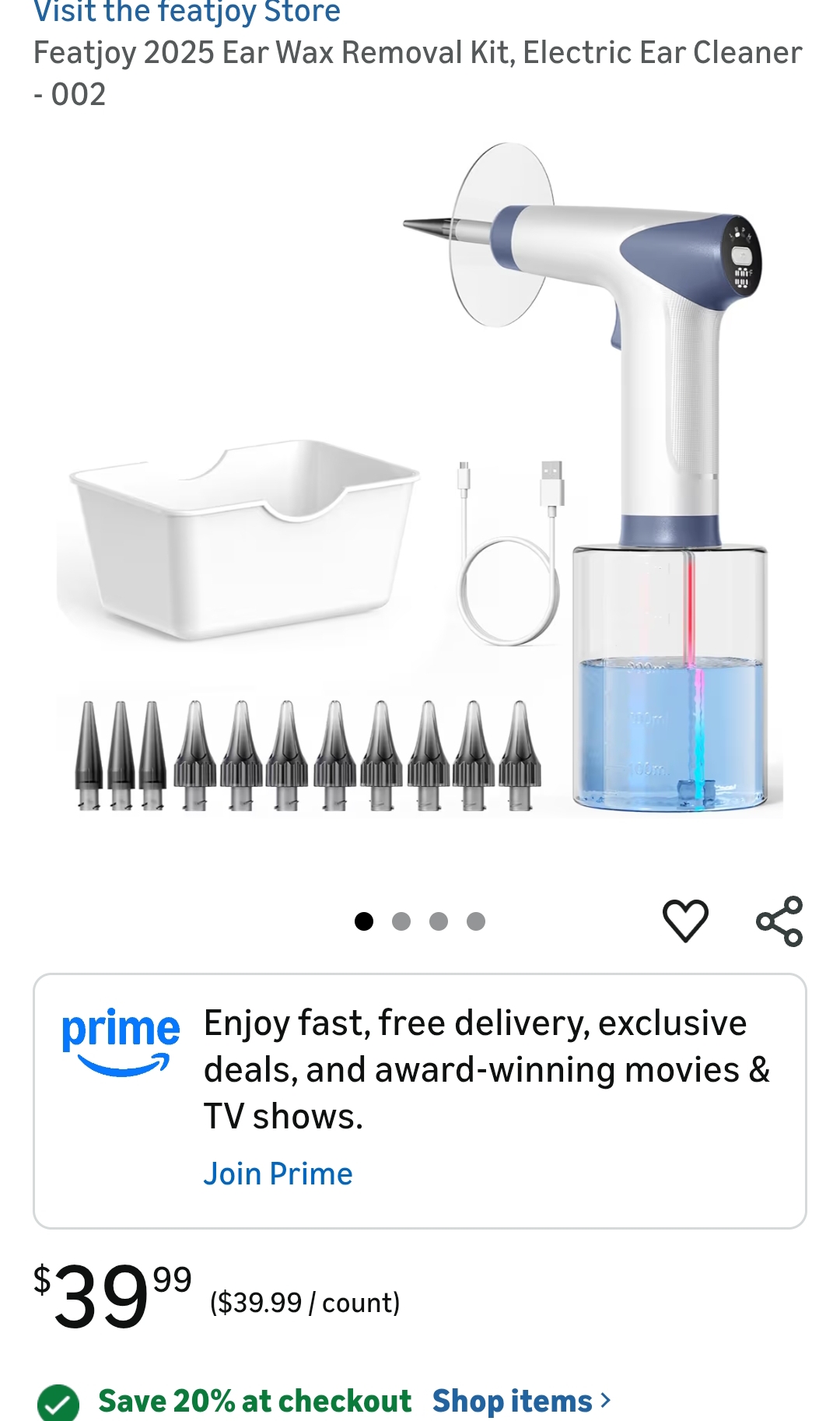 electric ear wax removal