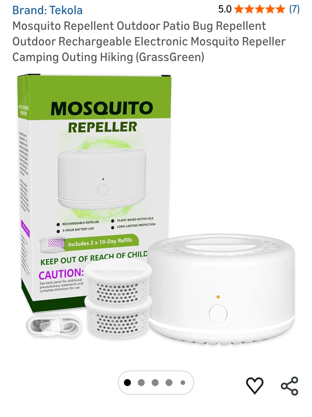 Mosquito Repellent Outdoor