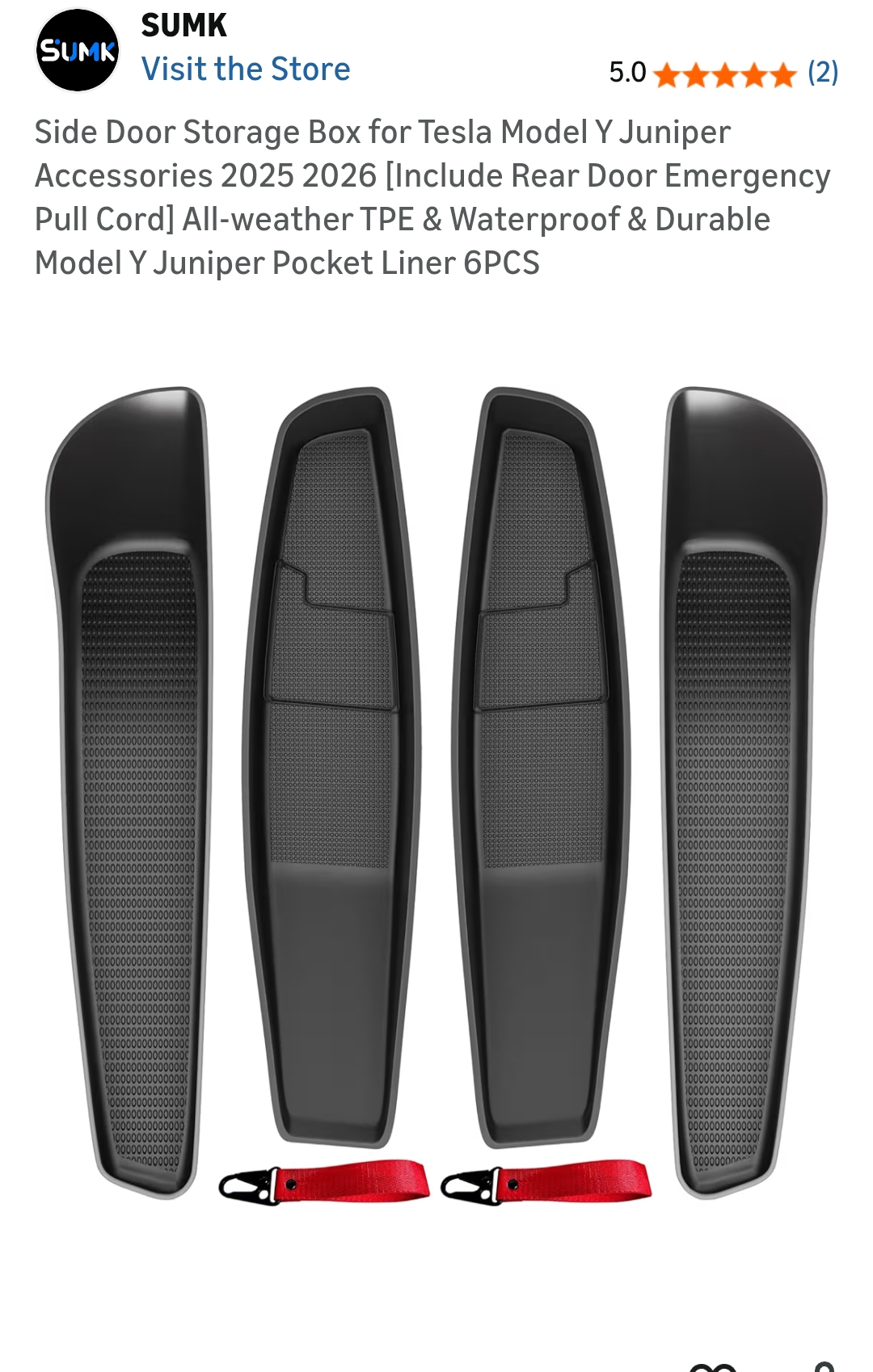 SUMK Side Door Storage Box