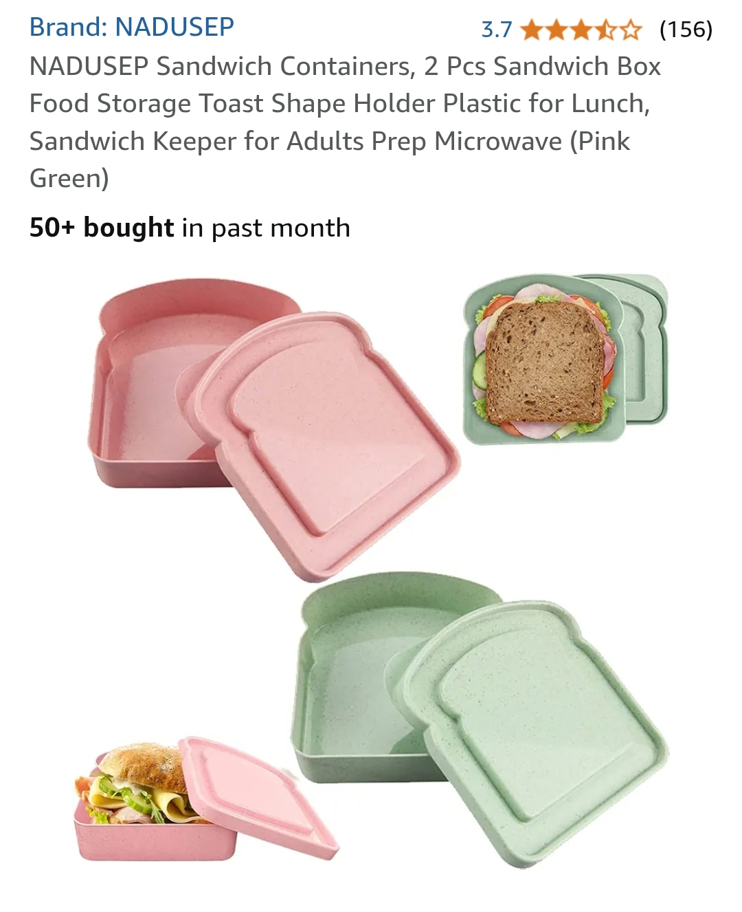 Sandwich Containers