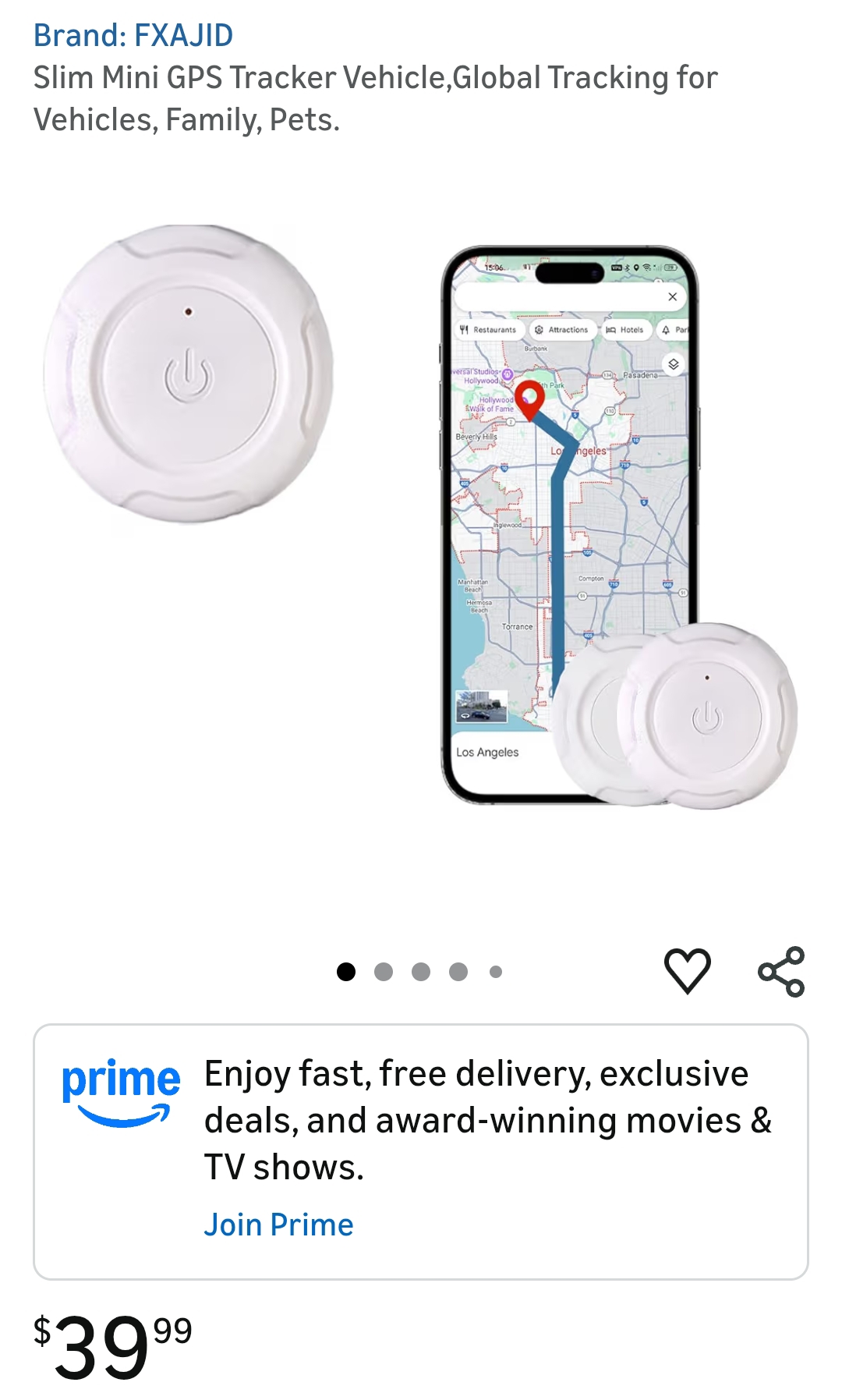 FXAJID gps tracker