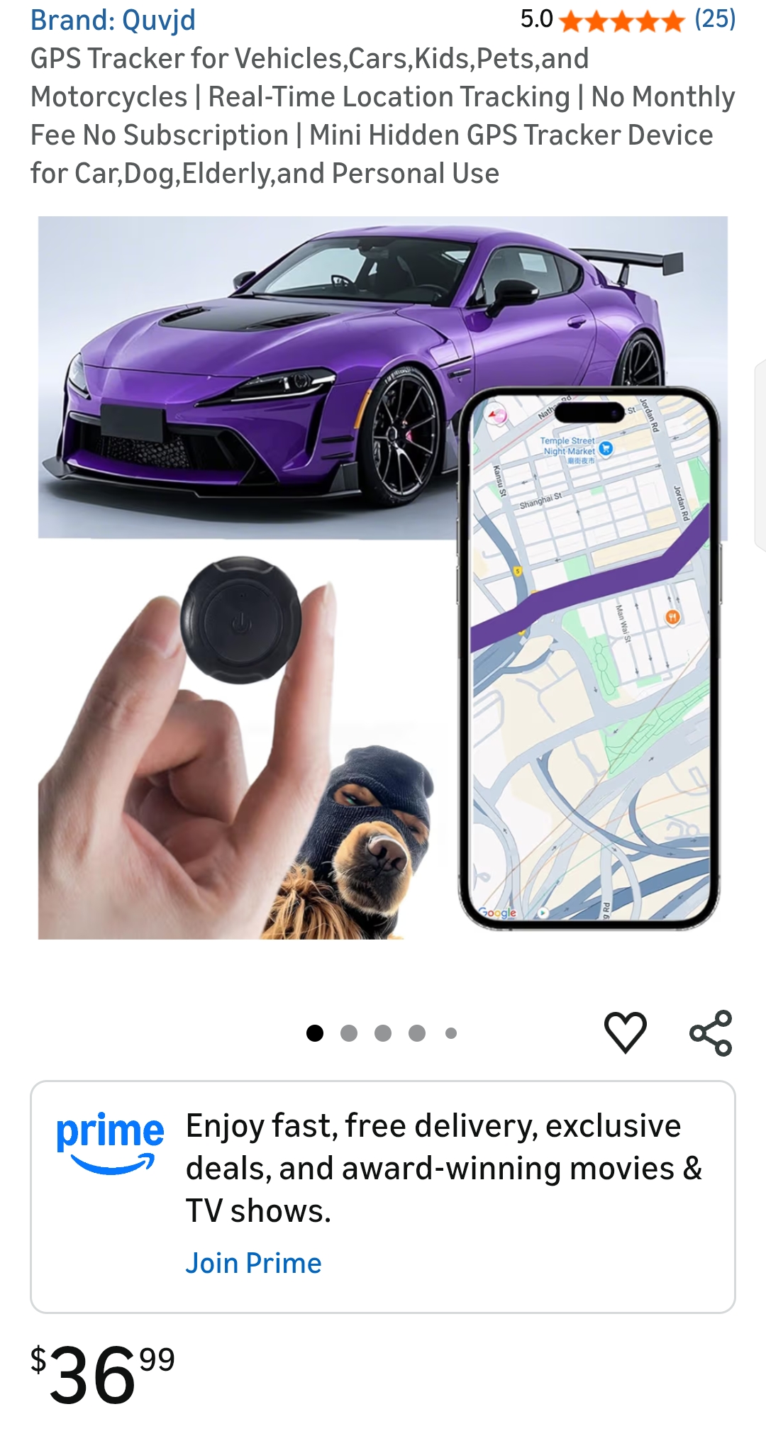 quvjd gps