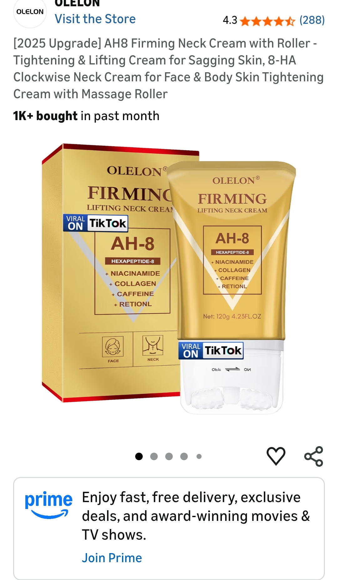 neck firming cream