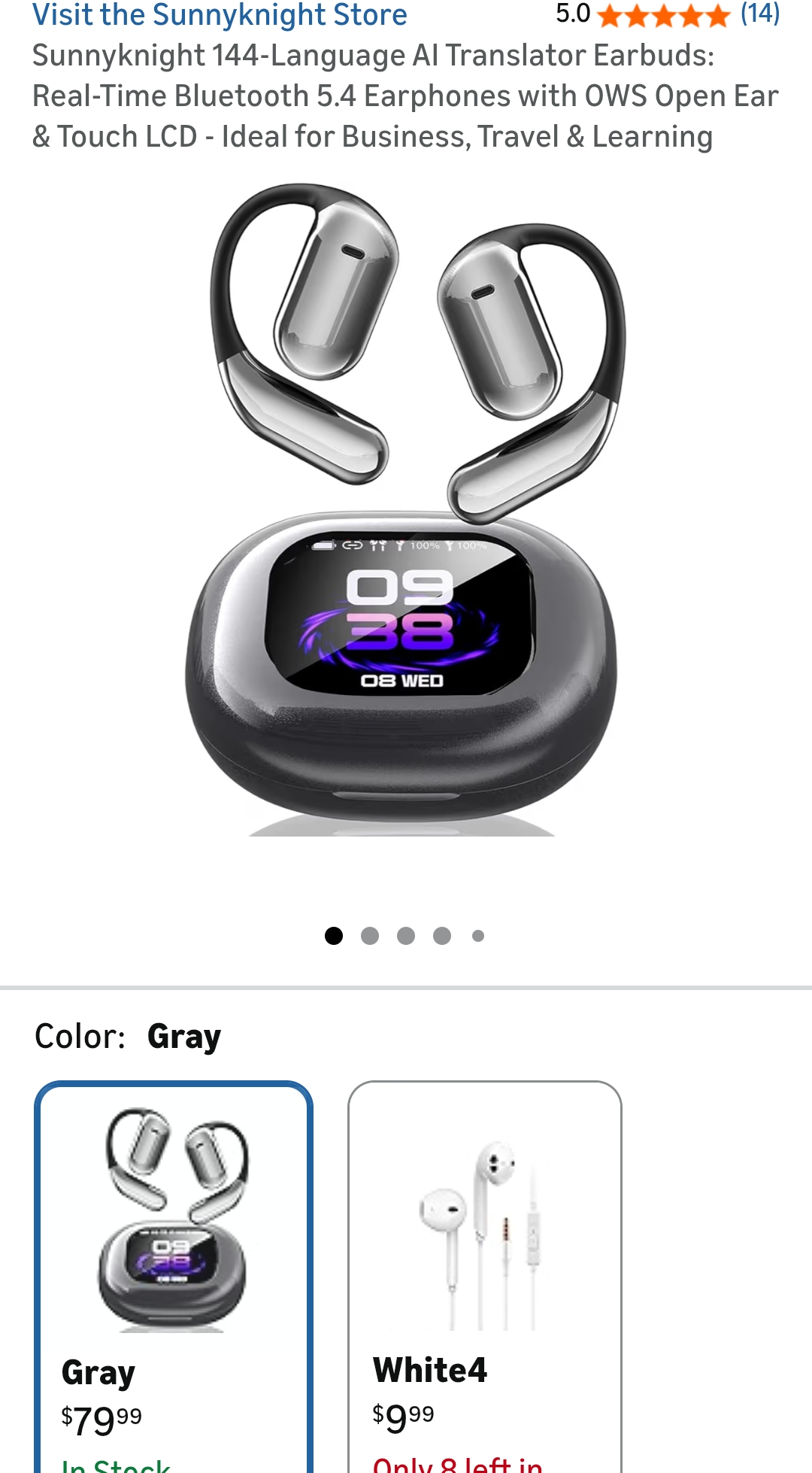 Language Translation Earbuds