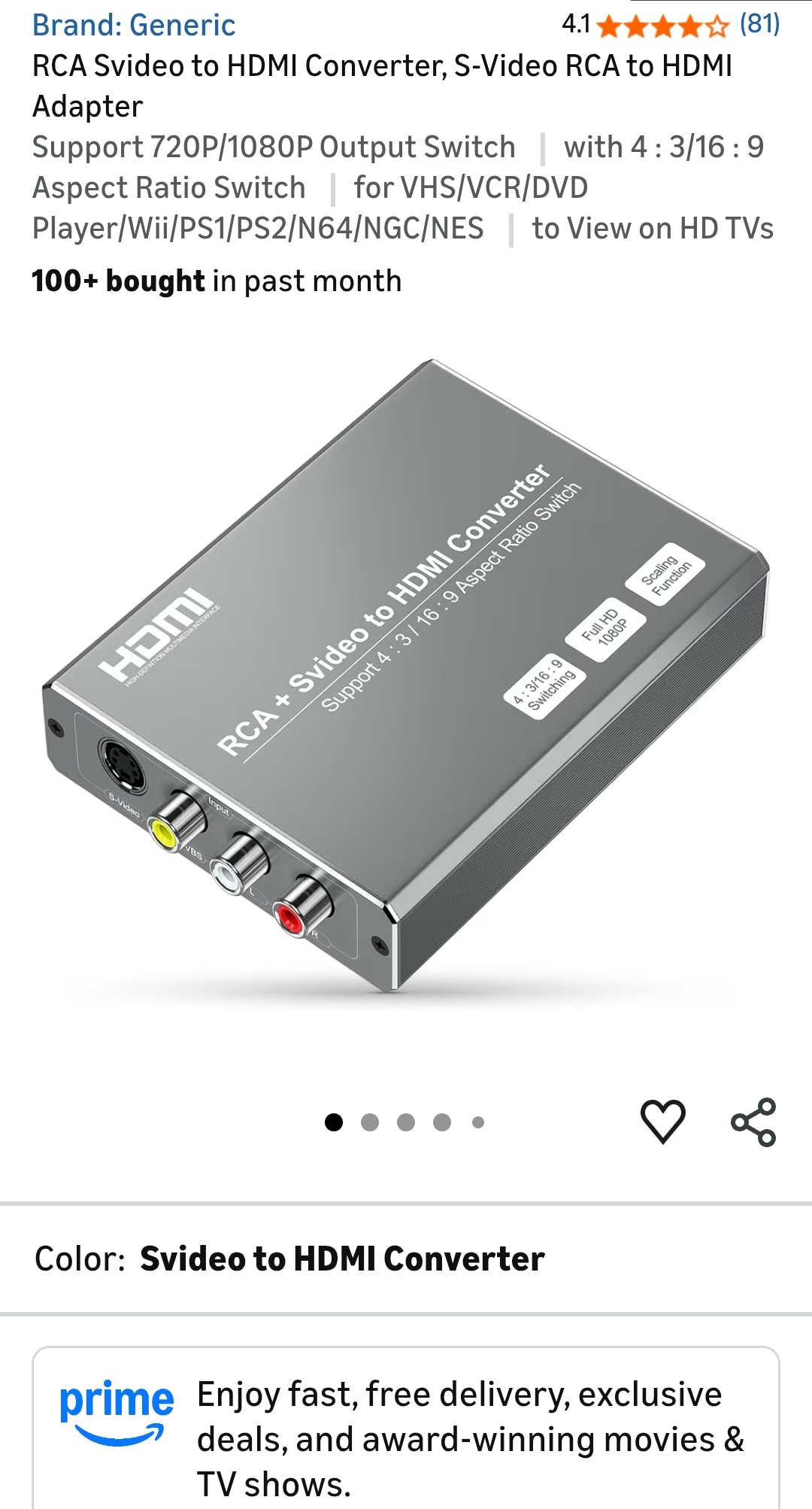 s-video to hdmi converter
