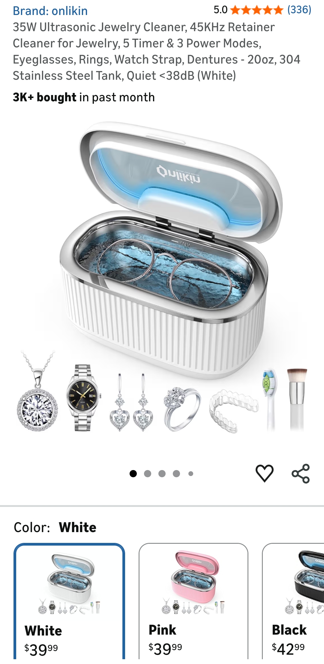 jewelry cleaner