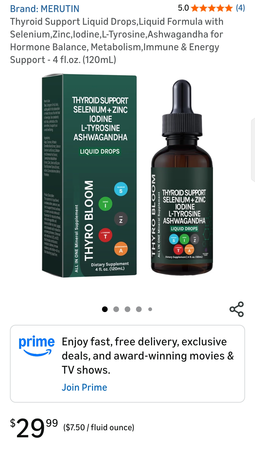 Thyroid Support Liquid Drops