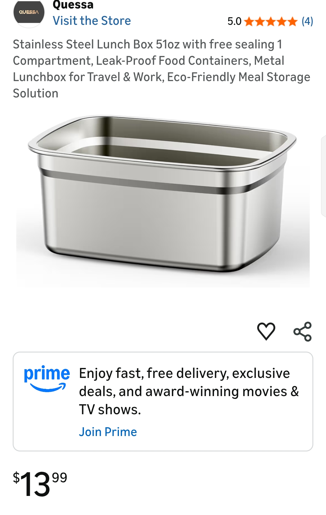 stainless steel lunch box