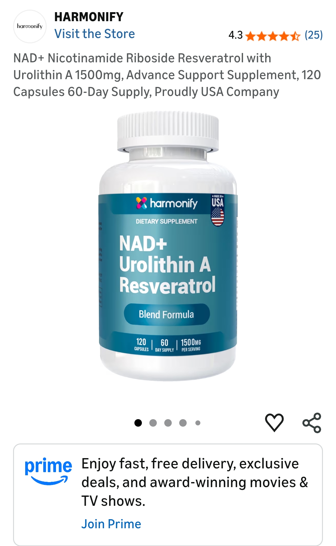 Nicotinamide Riboside Resveratrol