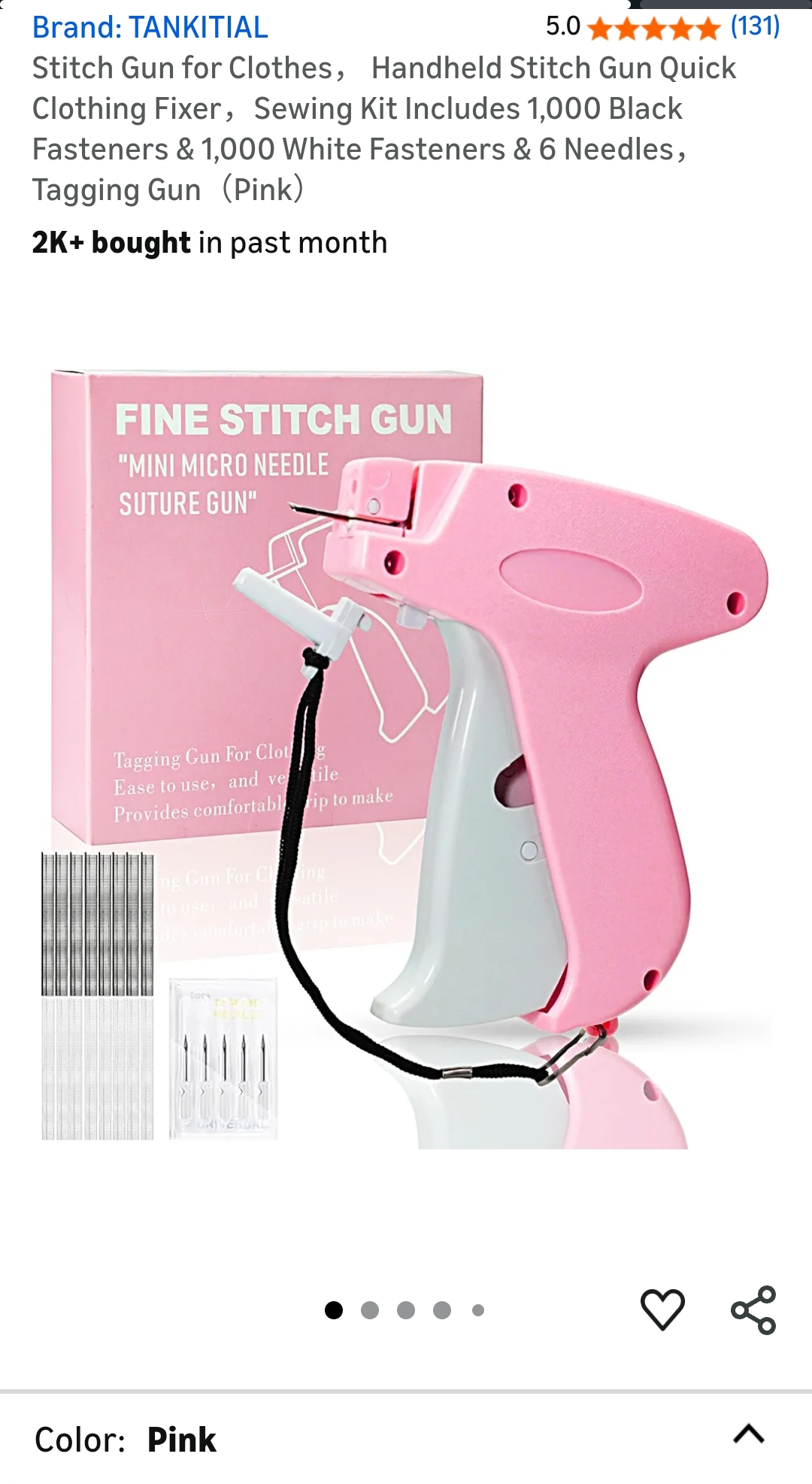 stitch gun for clothes
