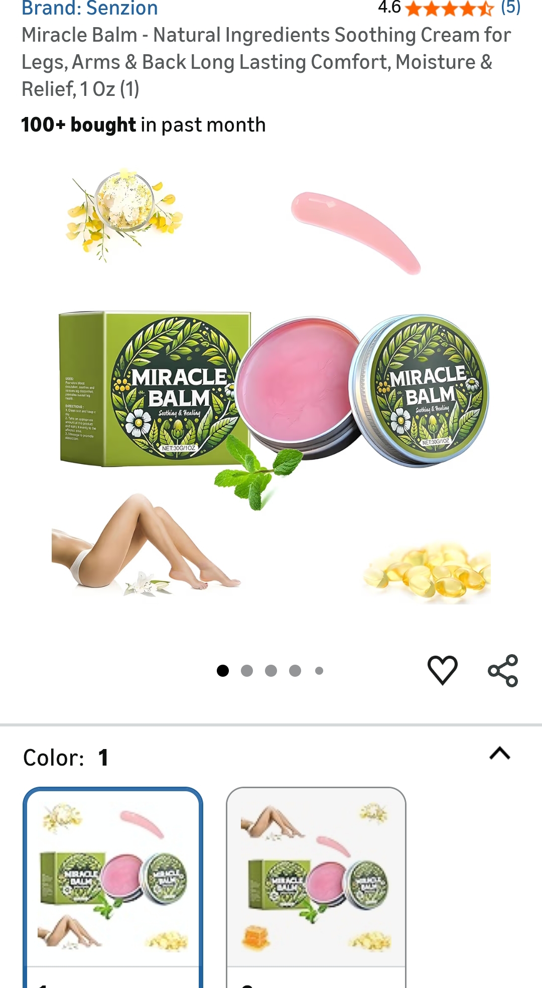 Cream for Legs