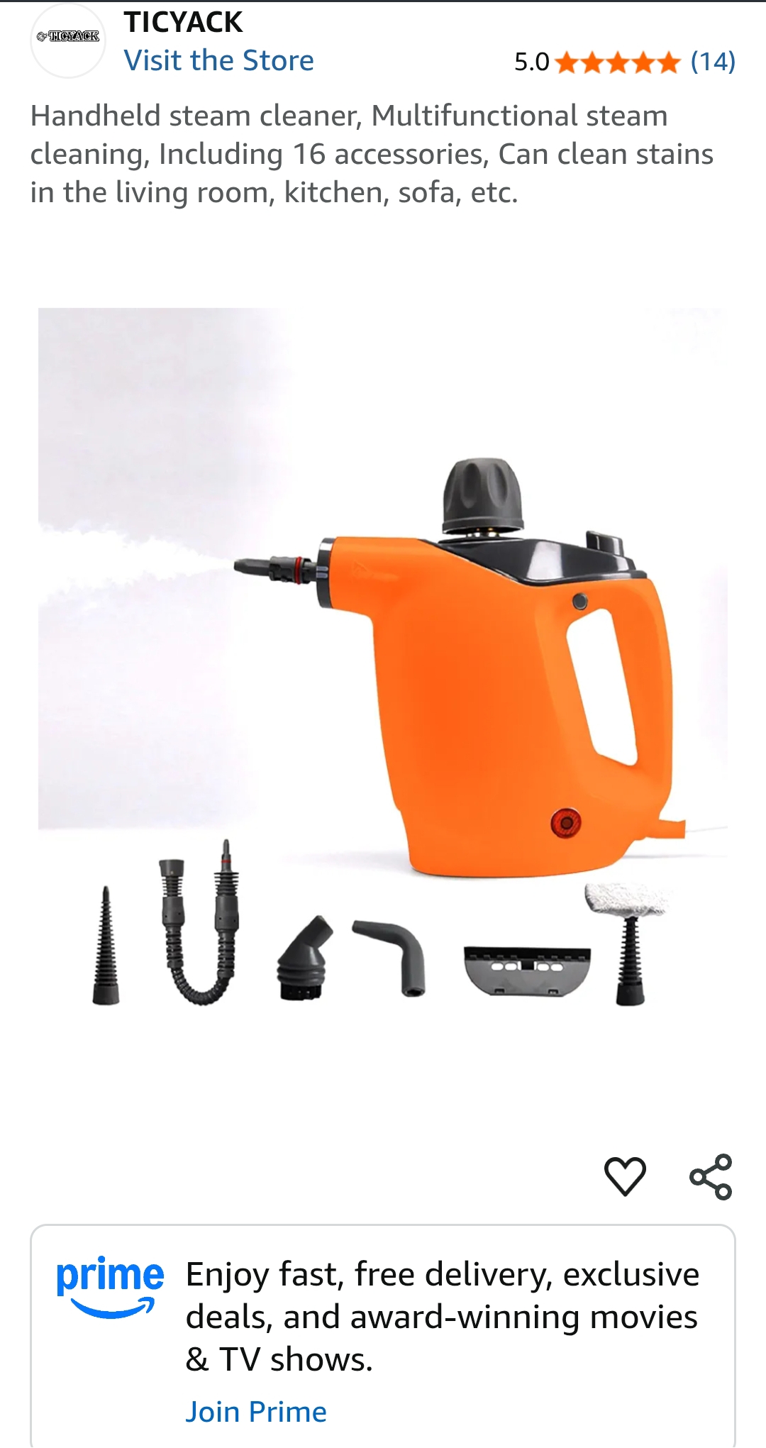Handheld Steam Cleaner
