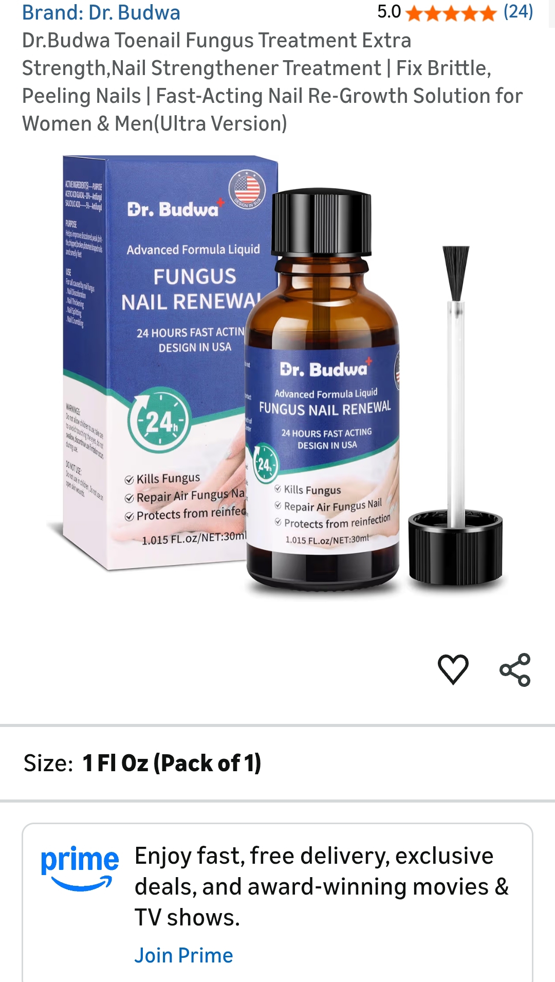 "toenail fungus treatment extra strength	 "