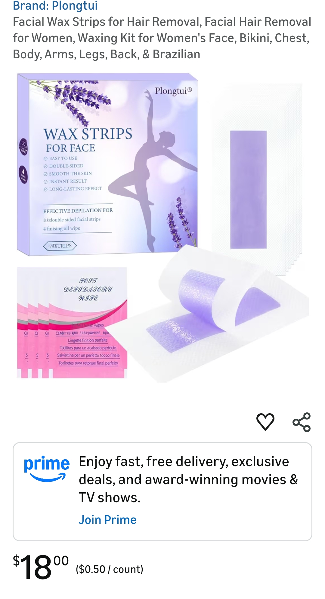 wax strips for legs